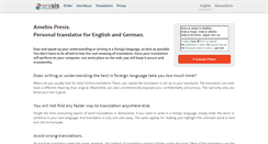 Desktop Screenshot of presis.amebis.si